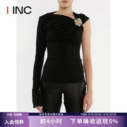 andreadamo设计师品牌，iinc24ss工艺丝绸，背心上衣女