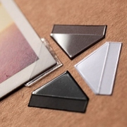 角贴纸diy相册手工材料照片相片边角固定三角透明装饰创意粘贴式