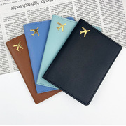 护照夹护照保护套多功能薄款收纳包出国(包出国)旅行机票，通行证件便捷皮套