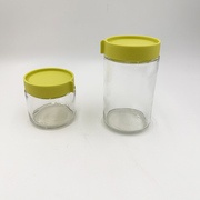玻璃储物罐叠叠款零食收纳罐320ml收纳盒干果，零食白糖储物瓶