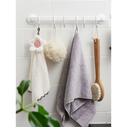 日本创意厨房浴室移动衣架毛巾架强力无痕吸盘，免钉挂钩挂架