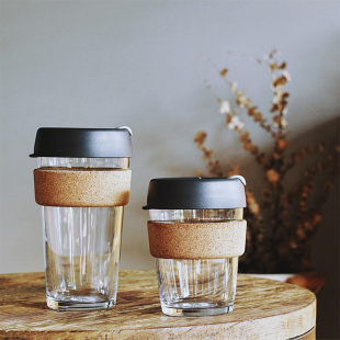KeepCup咖啡杯便携式外带随行杯可定制logo玻璃水杯子节日送