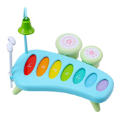 儿童手敲琴宝宝益智敲打乐器音阶玩具