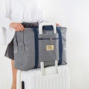 旅行可折叠大容量衣物收纳袋行李袋，加厚防水手提拉杆包，棉被整理包