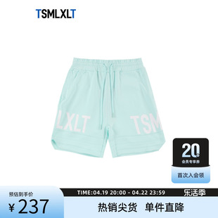 TSMLXLT TT涂鸦系列针织短裤时尚潮流百搭男女同款