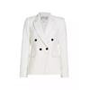 Elie Tahari女款西装 白色蚂蚁线装饰职场外套夹克