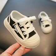 秋季男宝宝女板鞋婴儿，0一3岁半春秋鞋子，男童帆布鞋小童软底学步鞋