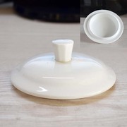 陶瓷茶杯盖子单卖圆形，通用配件盖会议杯盖，马克杯盖瓷杯子单盖