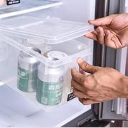 厨房收纳盒带盖大号塑料冰箱收纳筐整理水果储物罐保鲜盒