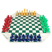 四人国际象棋由4个人，一起下国际象棋，的游戏欧美流行