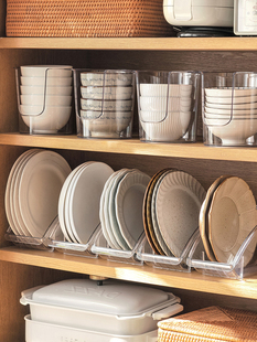 厨房碗架塑料碟盘子收纳架架放碗饭碗碟，沥水架餐具置物盒碗柜碗架