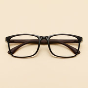 复古大框TR90眼镜 超轻眼镜框男 配近视眼镜防蓝光辐射眼镜变色