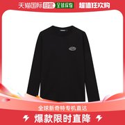 韩国直邮男女同款) 基本长袖T恤 (基本款)_AM3WTS995-BK