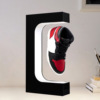 球鞋磁悬浮旋转展示架aj篮球，鞋架网红创意，礼物亚克力led发光鞋盒