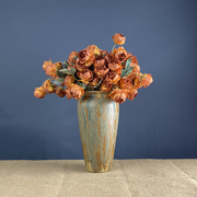 景德镇陶瓷花瓶电视柜装饰品客厅现代简约插干花花器中式家居摆件