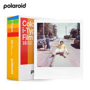 Polaroid宝丽来i-Type型相纸白色边框彩色胶片双包16张 23年10月新包装