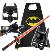 儿童蝙蝠玩具披风盔护甲，面具套装声光宝万圣节装备武器cos男孩