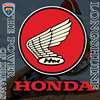 车贴定制适用于HONDA本田摩托车标志LOGO头盔车贴 电动摩托车贴纸