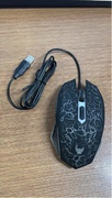 朗森LM-G2U USB鼠标 七彩呼吸发光黑色USB接口游戏竞技鼠标