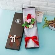 11朵玫瑰香皂花花束，感恩教师节珠宝，店公司年会赠送礼物
