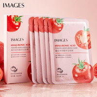 5片盒装形象美番茄玻，尿酸保湿面膜提亮肤色，补水保湿滋润提靓嫩肤