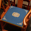 红木椅子坐垫新中式实木家具茶桌椅子座垫官帽茶圈椅垫太师椅坐垫