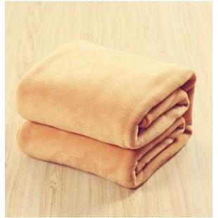 法莱绒毛毯床单法兰绒休闲毯沙发毯毛巾被纯色珊瑚绒毯子