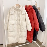 冬季福利冬季羽绒服女中长款加厚保暖外套