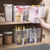 居家家日式橱柜收纳盒厨房多功能塑料储物盒低位设计收纳筐整理篮