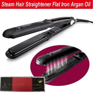 electric salon steam hair straightener Flat Iron 蒸汽直发器