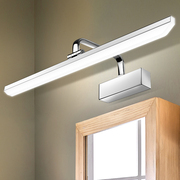 LED镜前灯现代简约卫生间北欧镜灯防水雾洗手间浴室镜柜灯免打孔