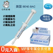 美国进口BENE-BAC帮你壮益生菌营养膏龙猫兔子豚鼠猫软便调理15g