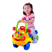 澳贝音乐踏行车463411儿童，手推学步车婴儿多功能奥贝玩具童车推车