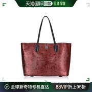 香港直邮mcm女士红色手提包MWP5AVI20TL潮流时尚日常百搭款式新颖