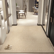 入户门地垫高端轻奢2023北欧现代客厅地毯门垫进门口玄关脚垫