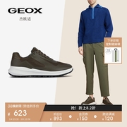 geox杰欧适男鞋秋季款，圆头舒适系带，时尚运动休闲鞋u3536a