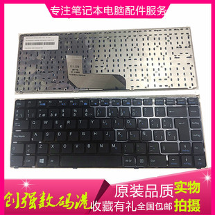 适用于微星msicr43键盘，sp笔记本电脑清华同方锋锐s6