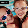 speedo青少年泳镜，biofuse2.0男女童通用柔韧舒适防雾游泳镜游泳