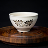 磁州窑特色个人品茗杯陶瓷茶碗主人单杯纯手工定制可以刻字收藏品