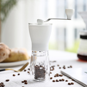 hario便携手摇磨豆机，咖啡豆研磨机家用小型咖啡器具手磨咖啡机