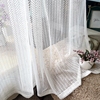白色简约成品窗帘韩式落地客厅阳台遮阳白沙飘窗纱帘欧式蕾丝门帘