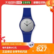 日本直邮swatch斯沃琪，女士手表so28n100蓝色，休闲运动防水手表