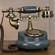蒂雅菲欧式复古电话机座机家用仿古电话机时尚创意固话无线插卡