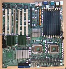 超微 X7DBE-X 5000芯片组 771双路 6个PCI-X插槽 非编主板