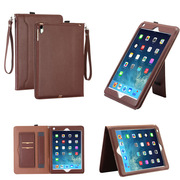 适用iPad mini6 2021挂绳平板皮套多功能手持钱包iPad迷你保护套