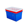 新大号加厚塑料水箱鱼箱水产养殖箱储水桶塑料方桶储物箱长品