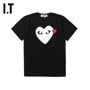 IT CDG PLAY COMME des GARCONS川久保玲 女装短袖T恤春夏休闲