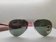 rayban雷朋太阳镜飞行员，款男女开车墨镜0rb3025深色，玻璃片配近视