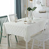 蕾丝桌布布艺欧式长方形圆桌桌布，桌垫椅套装盖布台布茶几床头柜布