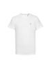 Calvin Klein男装2024夏季短T男士纯色休闲白T恤短袖纯棉体恤
